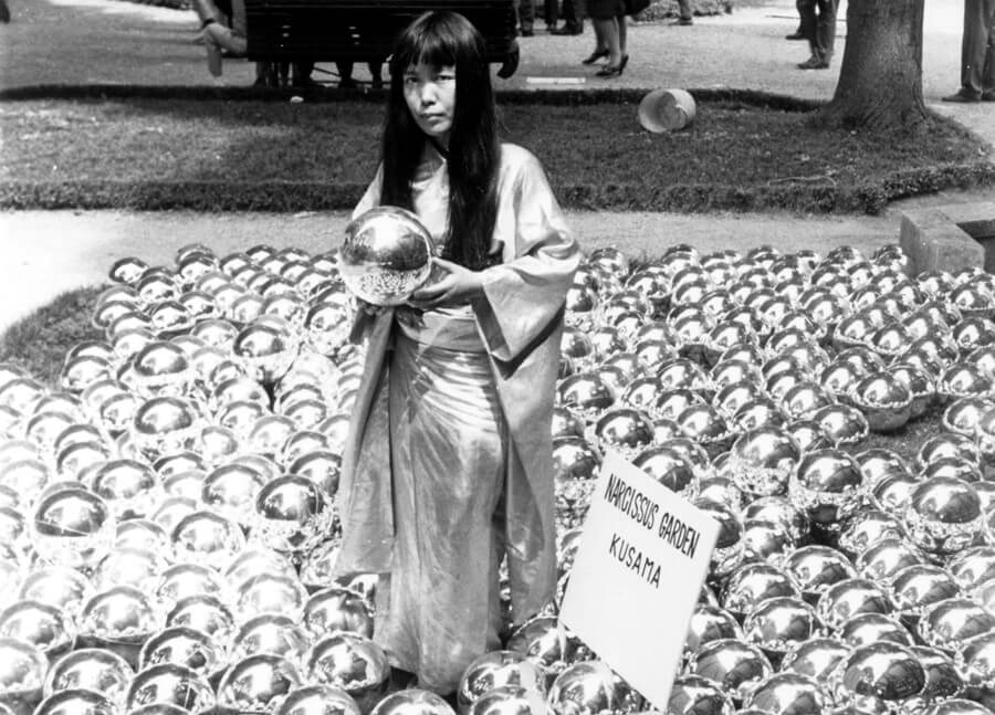 Yayoi Kusama “Narcissus Garden” Biennale di Venezia 1966